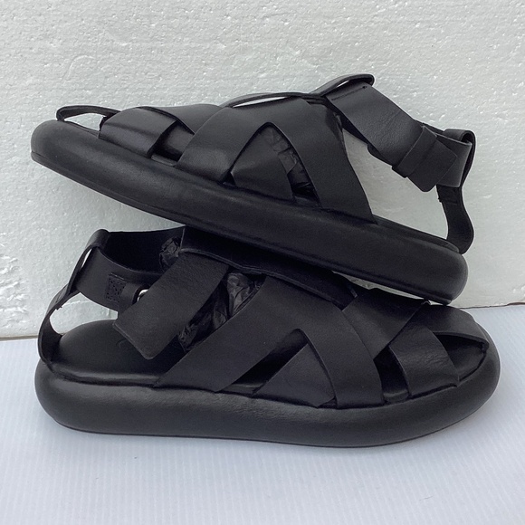 NIB COS LEATHER FISHERMEN SANDALS 7 - Picture 8 of 8